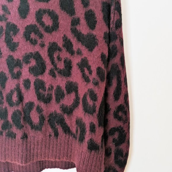 Sweaty Betty Leopard Sweater NWOT - Picture 8 of 11